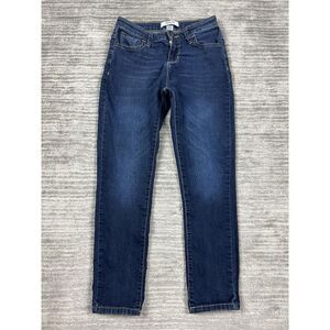 Creative Soul Jeans Juniors 3‎ Blue Dark Wash Skinny Cotton Blend